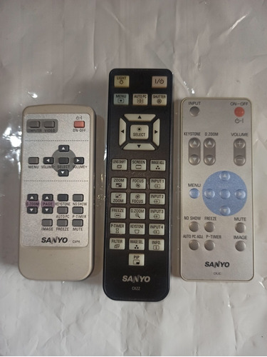 Control Sanyo Para Proyector / Video Beam