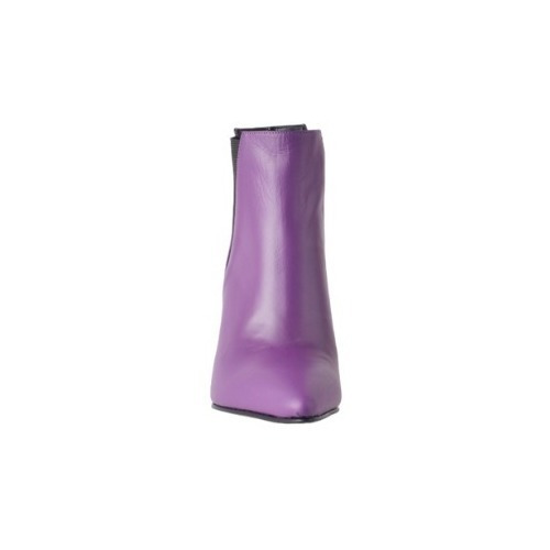 Imagen 4 de 9 de Botas Botinetas De Cuero De Mujer - Piaf - Ferraro