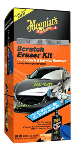 Kit Quik Scratch Eraser De Meguiars G190200 Con 3 Pzas