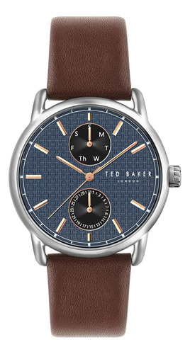 Ted Baker Gents Tan Eco -reloj Con Correa De Cuero (modelo: 