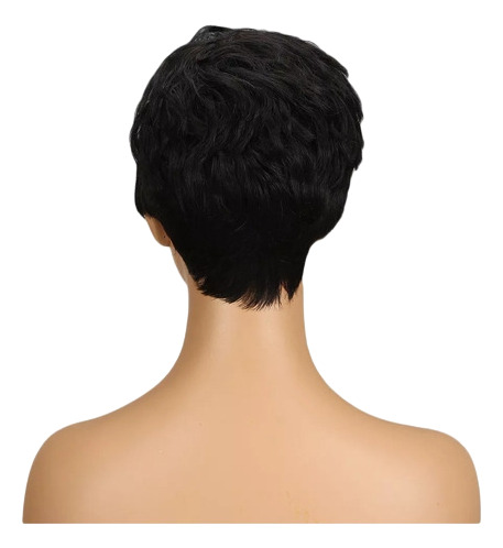 Peluca Corta Tono Natural Mujer Melena Corta Envío Rápido