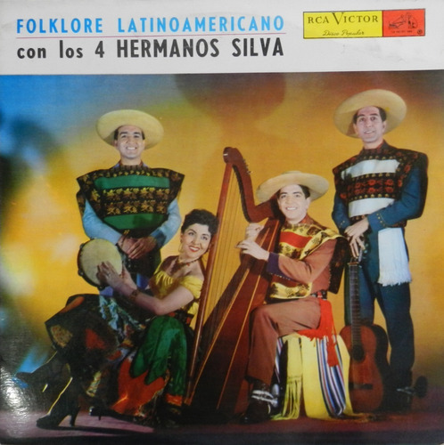 Los 4 Hermanos Silva  Folklore Latinoamericano Lp