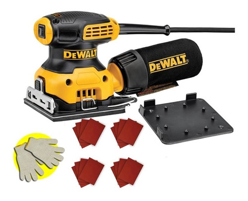 Lixadeira Orbital Dewalt Dwe6411 230w + Acessórios