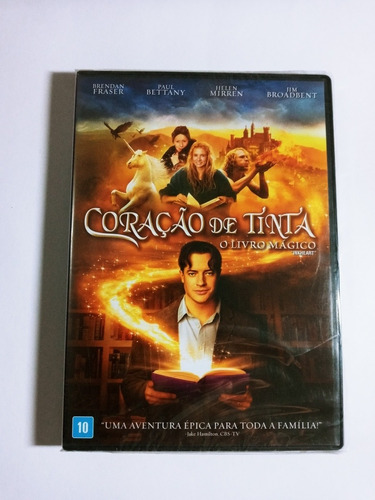 Dvd Coraçao De Tinta O Livro Magico