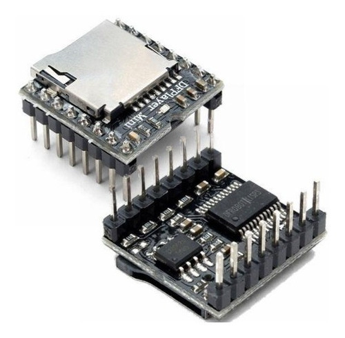  Reproductor Mp3 Dfplayer Memoria Sd  Compatible Arduino Rpi