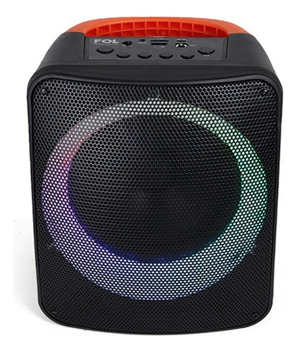 Bocina Bluetooth Portatil Fol Fs-l1165 Color Negro