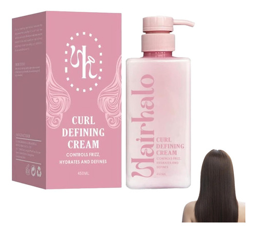 Crema Definitora De Rizos Hairhalo, Crema Definidora Halo Cu