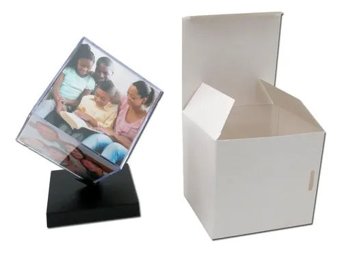 Cubo Fotográfico Personalizado 3D Giratorio – Sube 9 Fotos Y Crea Un Regalo Único Para Familia O Amigos En Cumpleaños, Bodas, Navidad O San Valentín