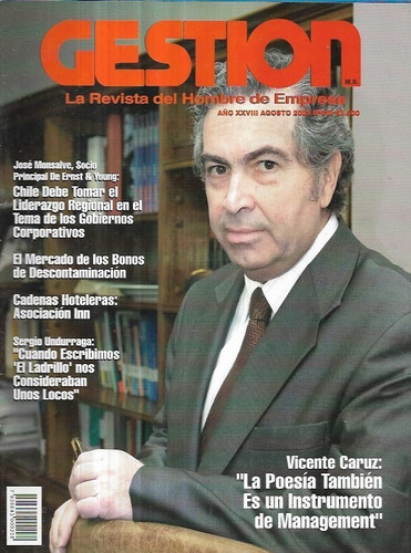 Revista Gestión N 340 Agosto 2003 / Vicente Caruz