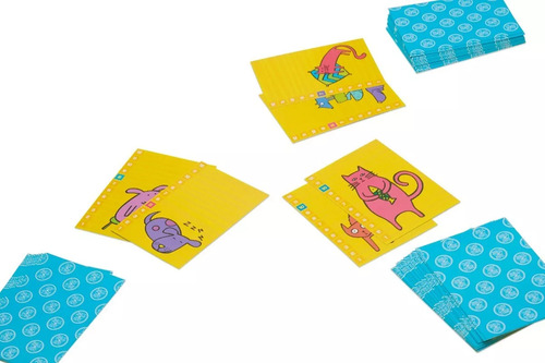 Juego De Mesa Infantil Como Perros Y Gatos 3 En 1 Didáctico