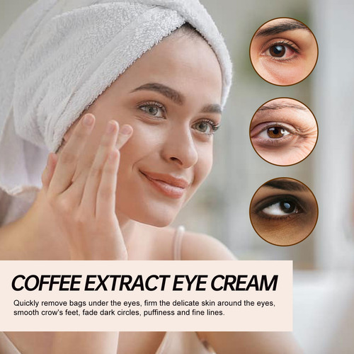 Coffee Extract Eye Cream, Fade Dark Circles 30ml