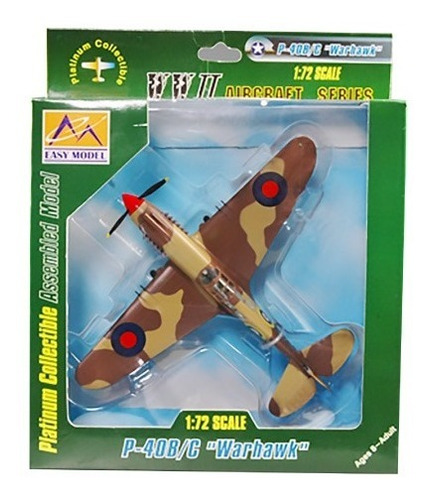 Avión P-40b/c Warhawk Easy Model 37208 1:72