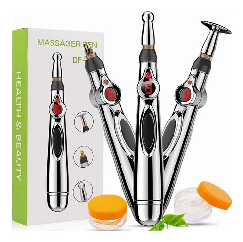 Pluma Acupuntura Masajeador Electrónica Para Alivio De Dolor