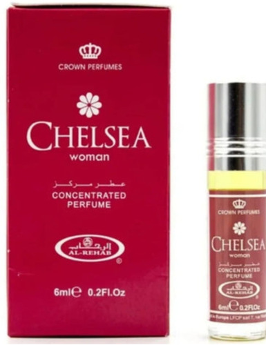 Chelsea Women Perfume Alrehab 6ml Frutal Floral Fresco Dulce Volumen de la unidad 6 mL
