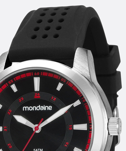 Relogio Masculino Mondaine Esportivo Prata 99149g0mvni1