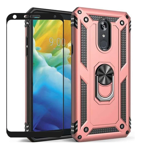 Funda Para LG Stylo 5 Con Pantalla De Cristal Templado P2217