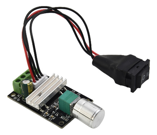Controlador De Velocidad Pwm 6v 12v 24v 28v Dc 3a Regulador