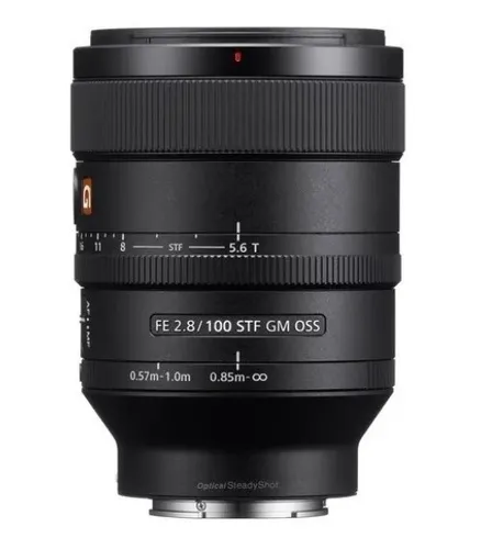 Lente Sony Fe 100mm F/2.8 Stf Gm Oss Sel100f28gm Original Nf Lente Sony Fe 100mm F/2.8 Stf Gm Oss Sel100f28gm Original Nf