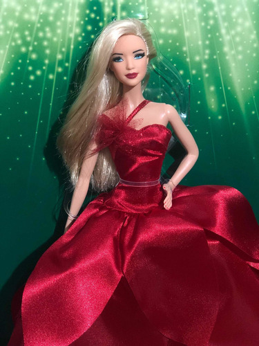 Barbie Top Módel Basics Rubia Collector Holidays Hermosa (Usado)
