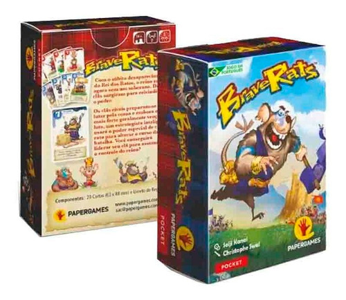 Brave Rats- Papergames - Jogo De Cartas