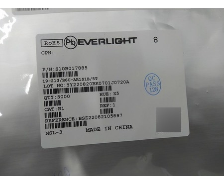 Led Vermelho 0603(smd) - Rolo Com 5.000 Pçs