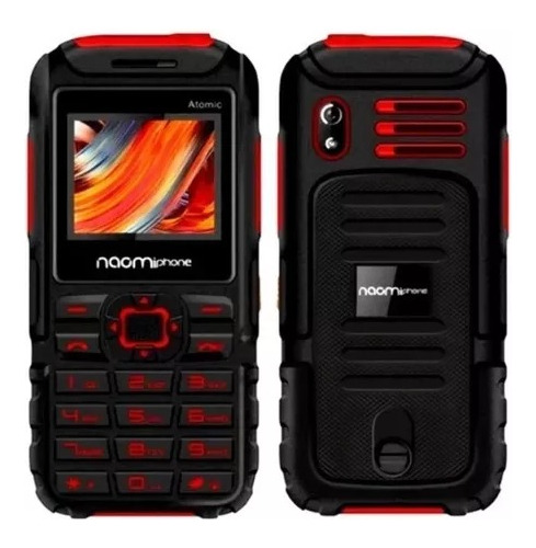Celular Naomi Uso Rudo Atomic Dual Sim Cámara Linterna