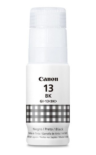 Botellas De Tinta Canon Gl-13 G510 G610 70ml C/u