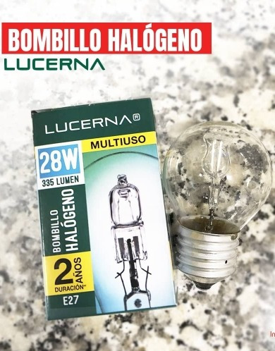 Bombillo Halogeno 28w Multiuso Lucerna