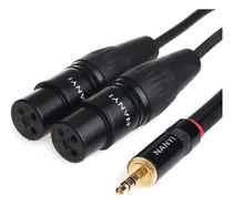Comprar Cables Divisores Hembra Nanyi Xlr De 3,5 Mm, Tv Macho Estére