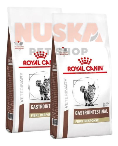 Royal Canin Fibre Response Cat Gato 2 Kg X 2 Unidades Nuska