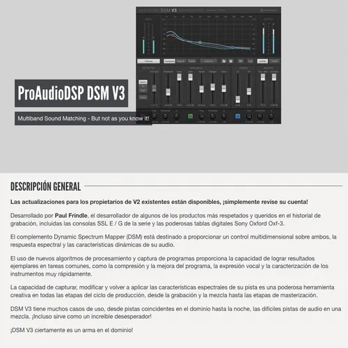 Pa Pro Audio Dsp Dsm V3