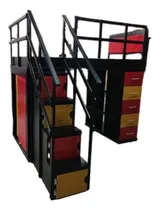 Comprar Litera Individual Estándar Sin Cama Baja Con Closets Y Caj