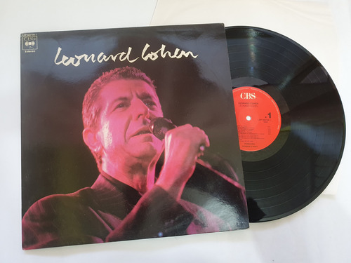Leonard Cohen - Leonard Cohen. Lp Importado España 1989