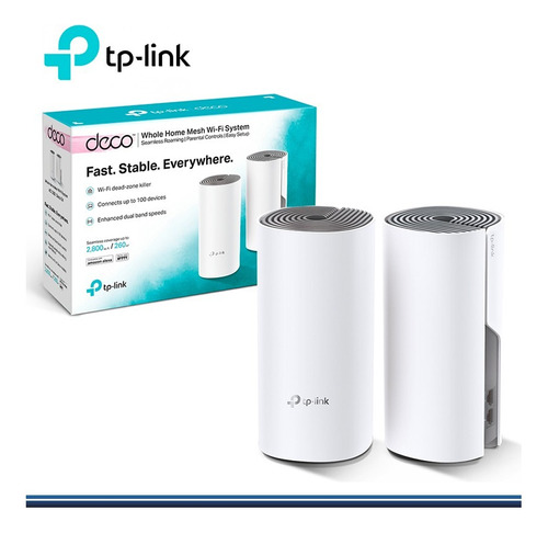 Malla Wi-fi Mesh Router Tp Link Ac1200 Deco E4 Dual Band