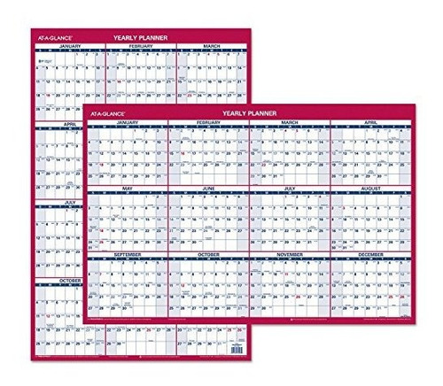 At-a-glance 2019 Calendario De Pared Anual, 36 'x 24', Grand