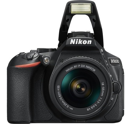 Cámara Nikon D5600 Con Lente De 18-55 Mm