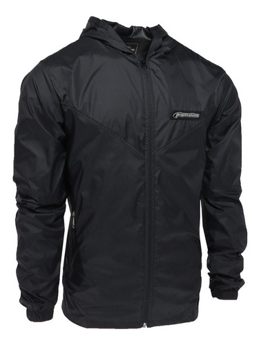 Imagen 1 de 4 de Cortavientos Pocket Pigmalion Negra