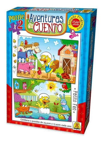 Puzzles Rompecabezas Infantiles 2 En 1 Cuentos Clasicos New