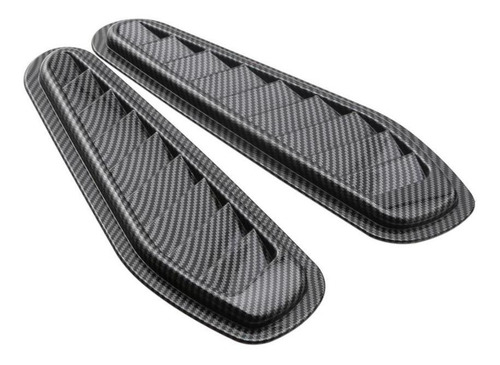2x Rejillas De Ventilación Del Capó Del Coche Universales
