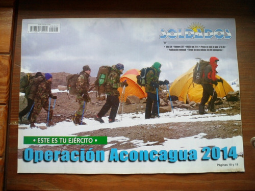 Revista Soldados Nº 207 / 2014 / Operacion Aconcagua