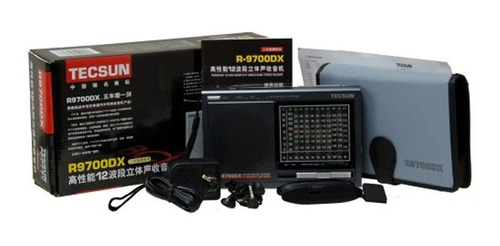 Imagen 2 de 5 de Radio Tecsun R-9700 Dx 12 Band Am Fm Onda Corta Doble Conv §