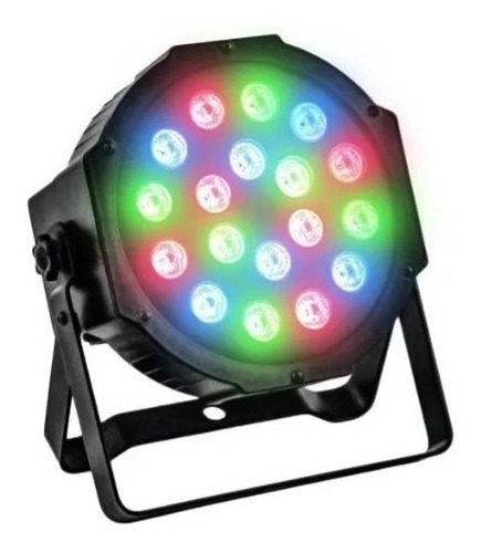 Luz Proton Par 18 Luces Dj Audioritmica Dmx Iluminacion Led