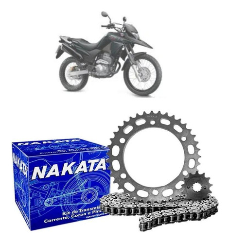 Kit Relação Transmissão Nakata Honda Xre 300 Abs 2009-2016