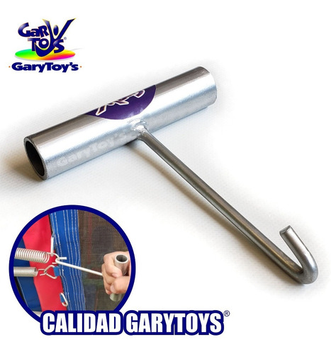 Gancho Para Jalar Resortes Trampolin Cama Elastica Tombling