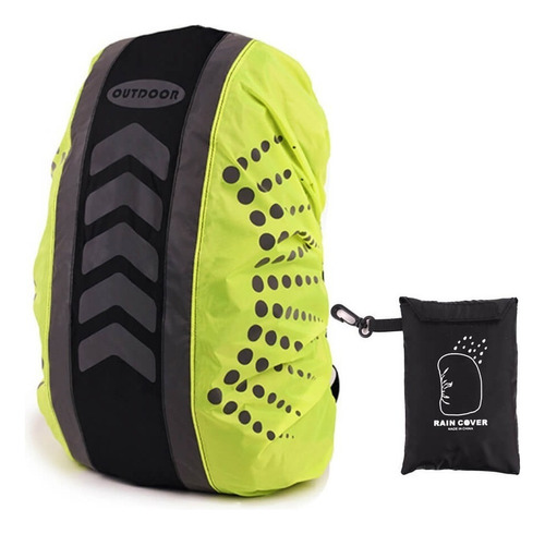 Bolsas Funda Impermeable Para Mochila Reflejante 50l Camping