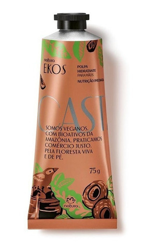 Imagen 2 de 4 de Natura Ekos Pulpa Hidratante Para Manos Castaña 75 G