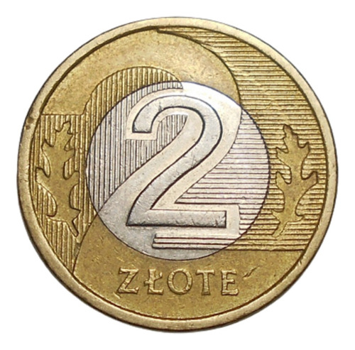 Polonia Moneda De 2 Zlote 2007 - Y#283 - Xf+