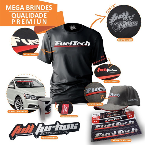 Fueltech Ft450 Com Chicote 3m + Ultra Brinde+camiseta Gel+bc