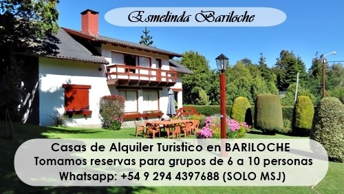 Imagen 6 de 8 de Casa Entera En Bariloche Hasta 10 Pax - Tarifa Por Persona