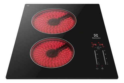 Encimera Eléctrica 2 Platos Vitrocerámica Panel Touch Ve3st